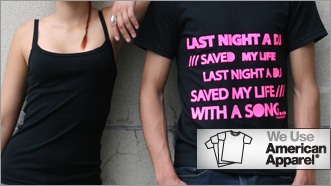 We Use American Apparel