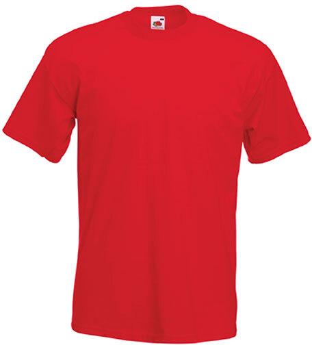 Fruit of the Loom SC61044 - T-Shirt Homme Manches Courtes 100% Coton