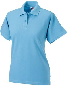 Russell RU569F - Polo Maille Piquée Femme Ciel