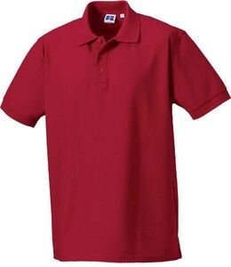 Russell RU577M - Polo Piqué Homme Manches Courtes Classic Red