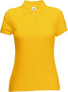 Fruit of the Loom SC63212 - Polo Piqué Femme 65/35 Sunflower Yellow