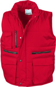 Result R127 - Bodywarmer Matelassé Rouge