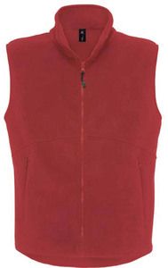 B&C CGFU705 - Traveller - Gilet Polaire Rouge