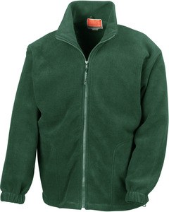 Result R36A - Veste Polaire Zippée Forest Green