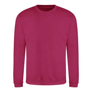AWDIS JUST HOODS JH030 - Sweat-shirt à étiquette détachable Hot Pink