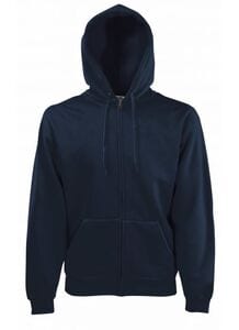 Fruit of the Loom SS222 - Sweat-shirt à zippé Classic 80/20 Deep Navy