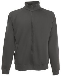 Fruit of the Loom SS226 - Sweat-shirt zippé Classic 80/20 Light Graphite