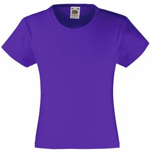 Fruit of the Loom SS005 - T-Shirt Cintré Fille Valueweight