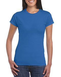 Gildan GD072 - T-Shirt Femme 100% Coton Ring-Spun Bleu Royal