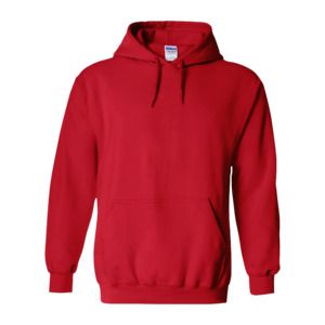 Gildan GD057 - Sweatshirt à Capuche Rouge Cerise