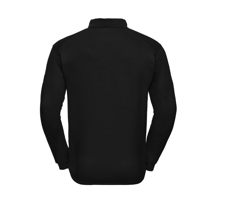 Russell J012M - Sweat-shirt Col Polo Très Résistant