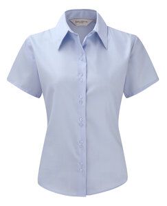 Russell Europe R-957F-0 - Ladies’ Short Sleeve Ultimate Non-iron Shirt Bright Sky