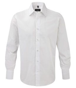 Russell Europe R-958M-0 - Tailored Ultimate Non-iron Shirt LS Blanc