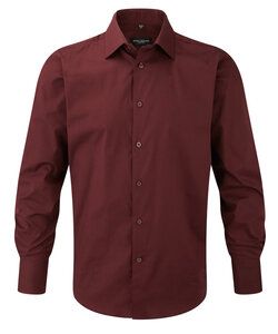 Russell Europe R-946M-0 - Tailored Long-sleeved Shirt Port