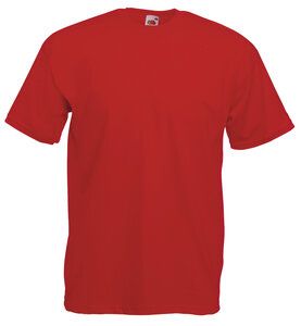 Fruit of the Loom 61-036-0 - T-Shirt Homme Value Weight Rouge
