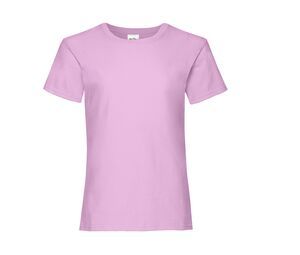 Fruit of the Loom 61-005-0 - T-Shirt Fille Valueweight Light Pink