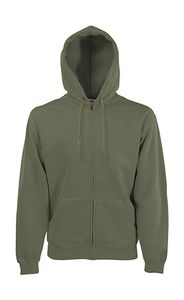 Fruit of the Loom 62-034-0 - Hooded Zip Sweatshirt Classic Olive