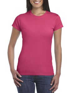 Gildan 64000L - T-shirt manches courtes femme RingSpun Heliconia