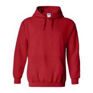 Gildan 18500 - SweatShirt Capuche Homme Heavy Blend Rouge