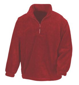 Result R33 - 1/4 Zip Fleece Top Rouge