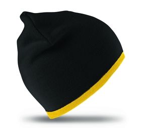 Result RC046 - Bonnet Réversible Mode Black/ Yellow