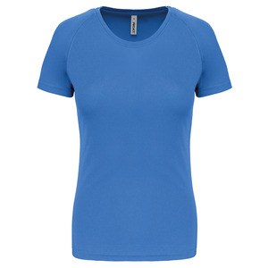 ProAct PA439 - T-SHIRT SPORT MANCHES COURTES FEMME Aqua Blue