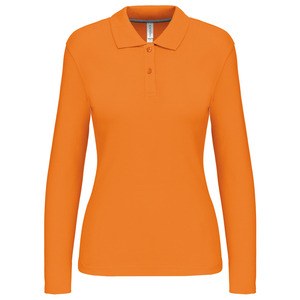 Kariban K244 - POLO MANCHES LONGUES FEMME Orange