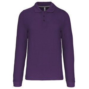 Kariban K243 - POLO MANCHES LONGUES Purple