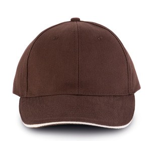 K-up KP011 - ORLANDO - CASQUETTE HOMME 6 PANNEAUX