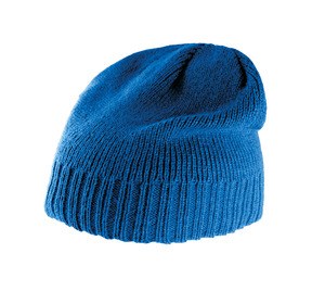 K-up KP516 - BONNET AVEC BORDURE COTELÉE Royal Blue