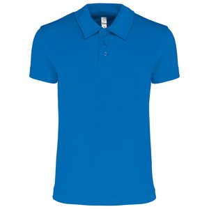 ProAct PA484 - POLO SPORT MANCHES COURTES ENFANT Aqua Blue