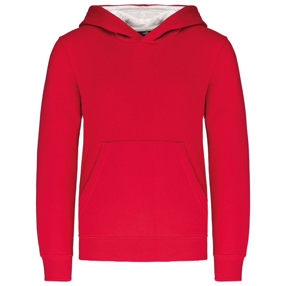 Kariban K453 - SWEAT-SHIRT CAPUCHE CONTRASTÉE ENFANT