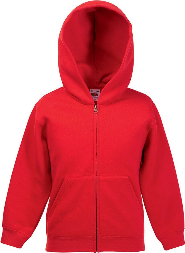 Fruit of the Loom SC62045 - Sweat-Shirt Capuche Zippé Enfant