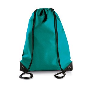 Kimood KI0104 - SAC À DOS AVEC CORDELETTES Turquoise