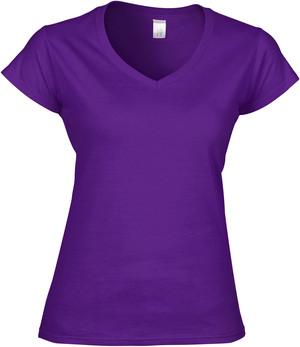 t-shirt femme col v