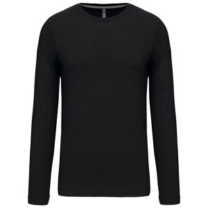 Kariban K359 - T-SHIRT COL ROND MANCHES LONGUES Black/Black