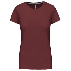 Kariban K380 - T-SHIRT COL ROND MANCHES COURTES FEMME Wine