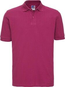 Russell RU569M - Polo Maille Piquée Homme Fuchsia