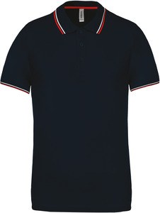 Kariban K250 - POLO MAILLE PIQUÉE MANCHES COURTES Navy / Red / White