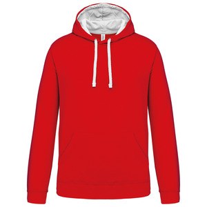 Kariban K446 - SWEAT-SHIRT CAPUCHE CONTRASTÉE UNISEXE