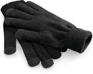 Beechfield B490 - TOUCH SCREEN SMART GLOVES GANTS "TOUCHSCREEN" POUR ÉCRAN TACTILE Black/Black