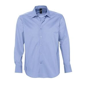 SOL'S 17000 - Brighton Chemise Homme Stretch Manches Longues Ciel vif