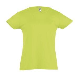 SOL'S 11981 - Cherry Tee Shirt Fillette Vert pomme