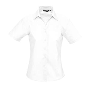 SOL'S 16030 - Elite Chemise Femme Oxford Manches Courtes Blanc