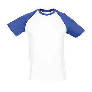 SOLS 11190 - Funky Tee Shirt Homme Bicolore Manches Raglan