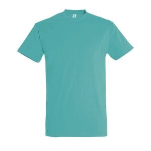 SOL'S 11500 - Imperial Tee Shirt Homme Col Rond Bleu Caraibes
