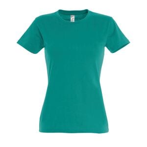 SOL'S 11502 - Imperial WOMEN Tee Shirt Femme Col Rond Emeraude