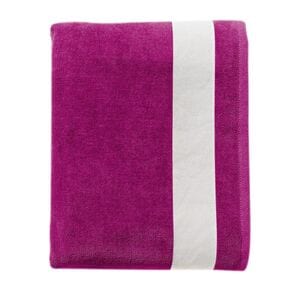 SOL'S 89006 - LAGOON Drap De Plage Fuchsia