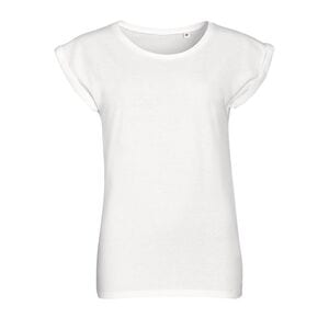 SOL'S 01406 - MELBA Tee Shirt Femme Col Rond Blanc