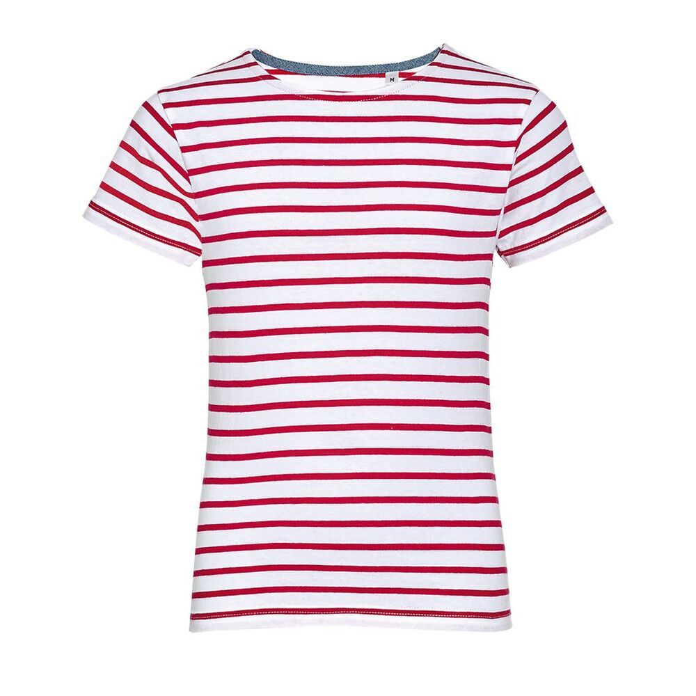 SOL'S 01400 - MILES KIDS Tee Shirt Enfant Col Rond Rayé